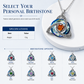 🔮LAST DAY SALE ONLY ￡8.99!! & BUY 2 GET 1 FREE💕🎁Women's Celtic Knot Birthstone Pendant Necklace