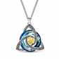 🔮LAST DAY SALE ONLY ￡8.99!! & BUY 2 GET 1 FREE💕🎁Women's Celtic Knot Birthstone Pendant Necklace