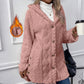 🎉60% OFF Today!!⚡50K+ SOLD! ✨ Women's Hooded Plush Fleece Button Jacket