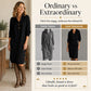 🌸Hot Sale 50% OFF💖Women's Ribbed Knit Sweater Dress with Lapel Collar