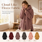 🔥 50% OFF | Women's Plus Size Plush Fleece Hooded Coat – Cozy Warm Winter Jacket