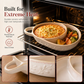 🔥 Christmas HOT SALE🤩🍽️ Retro Ceramic Divided Baking Dish with Single Handle ✨🏡💖