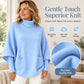 ✨ New for 2026 | 🔥Limited time offer 💖Women's Turtleneck Batwing Sleeve Knit Sweater🤩
