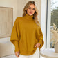 ✨ New for 2026 | 🔥Limited time offer 💖Women's Turtleneck Batwing Sleeve Knit Sweater🤩