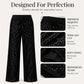 ⏳LAST DAY SALE 50% OFF!!🔥Exclusive Designs - Women's Sparkling Sequin Wide-Leg Trousers
