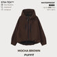 ⏳Limited-Time Sale: 50% OFF💥🧥Wide-Brim Hood💧Short Oversized Rain Jacket With Bubble Hem,Adjustable Cuffs